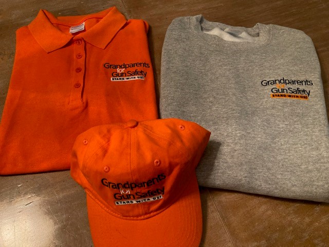 grandparents for gun safety apparel and swag